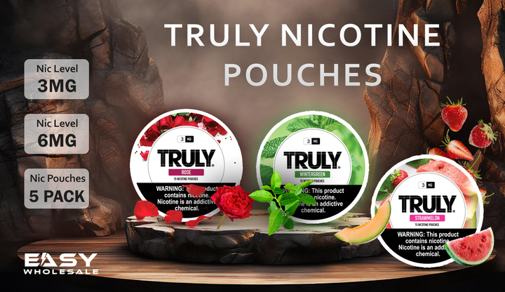 TRULY Nicotine Pouches - 5 Pack | Your Ultimate Guide to the Best Nicotine Pouch Flavors