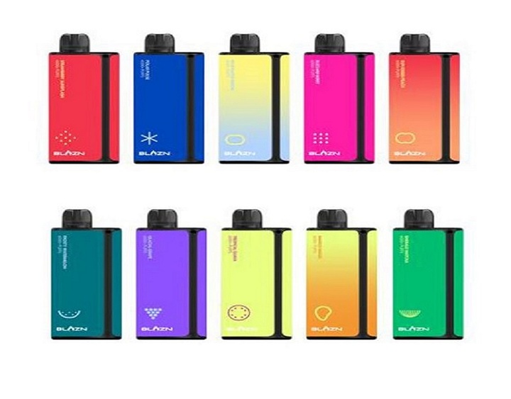 BLAZN Disposable 6K: Your Pocket-Sized Powerhouse for On-the-Go Vaping (Up to 6000 Puffs!)