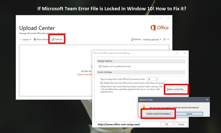 If Microsoft Team Error File is Locked in Window 10! How to Fix 