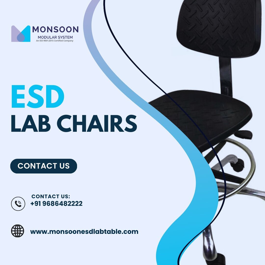 ESD Lab Chairs in Hyderabad-Monsoon ESD