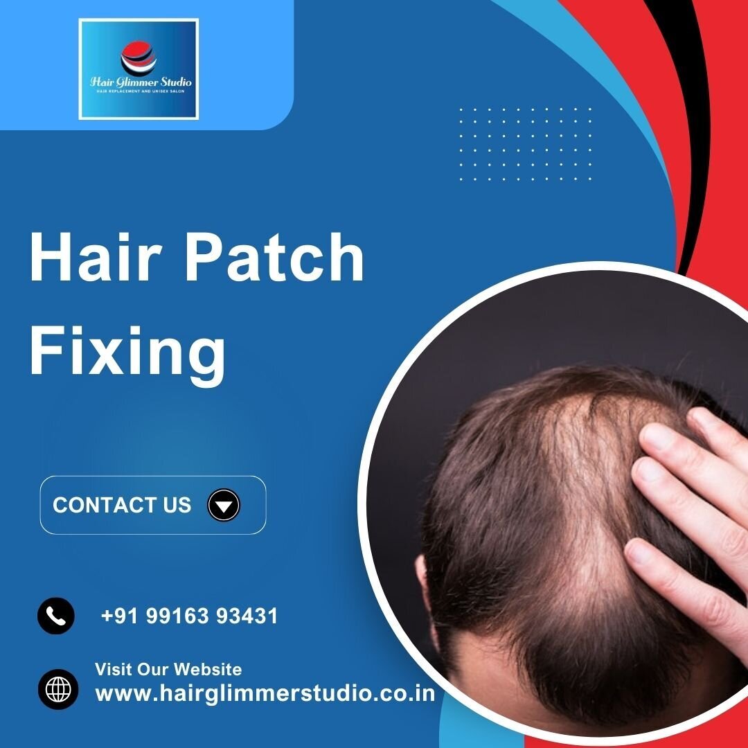 Get Natural-Looking Hair with Hair Patch Fixing at Hair Glimmer Studio, Bangalore