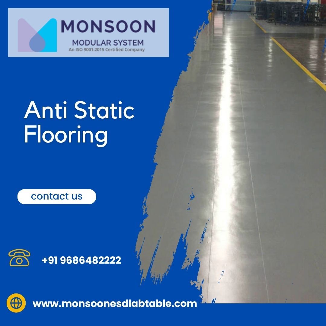 Anti Static Flooring in Bangalore-Monsoon ESD