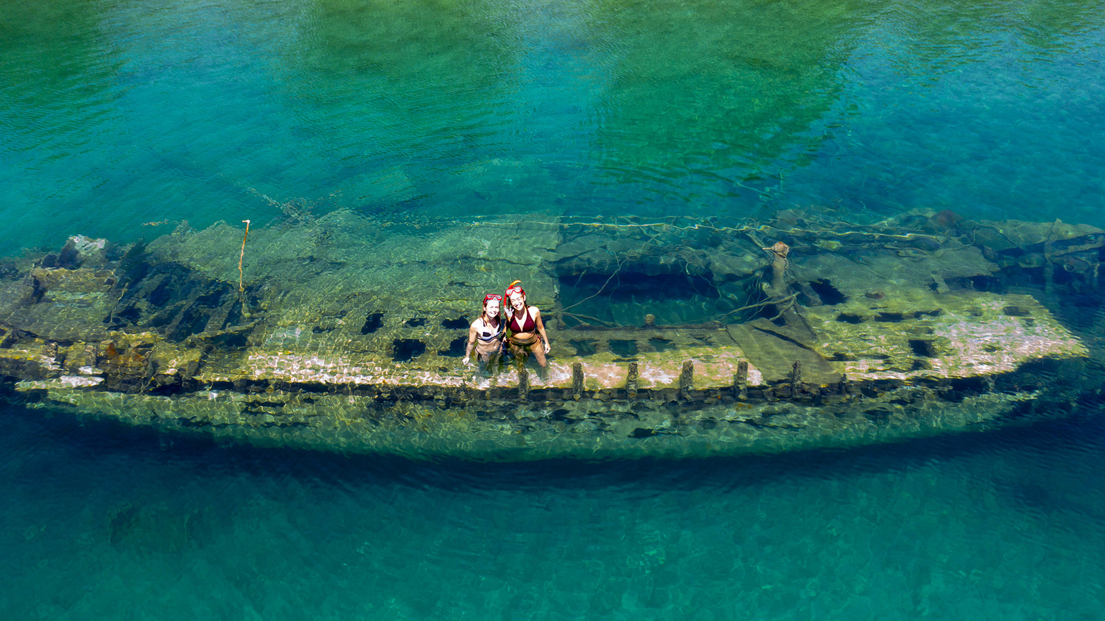 BLUE LAGOON ON BUDIKOVAC ISLAND