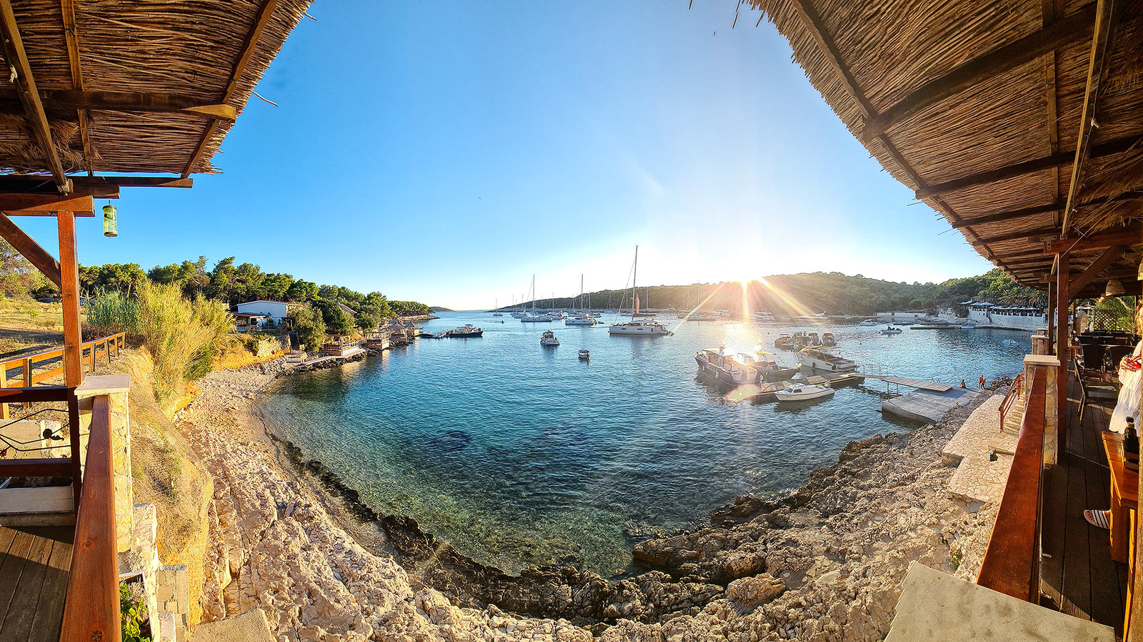 PALMIZANA BEACH ON THE PAKLENI ISLANDS