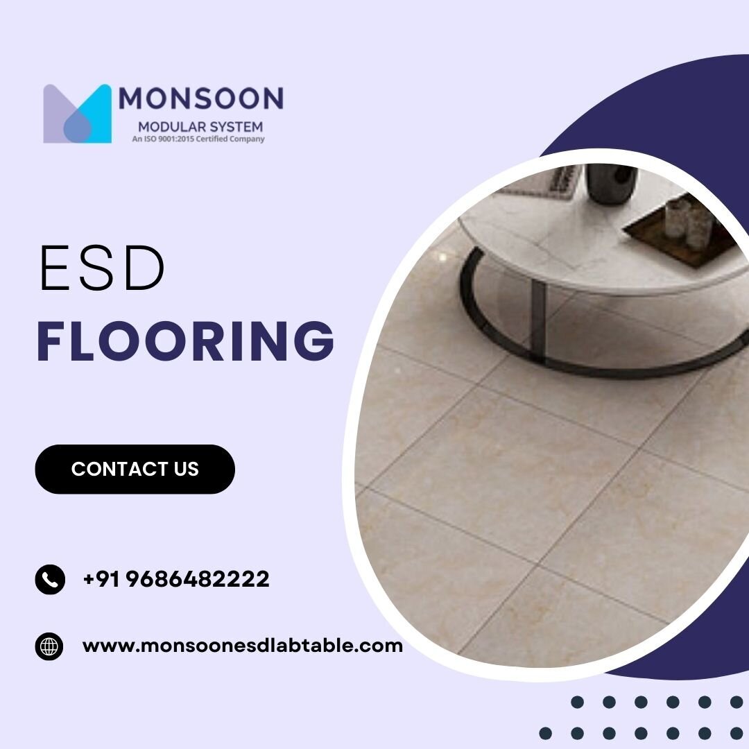 ESD Flooring Bangalore from Monsoon ESD