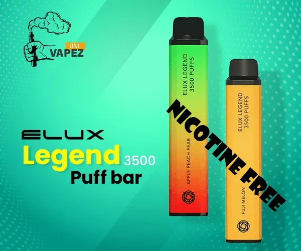 Elux Legend 3500 Puff bar NO NICOTINE