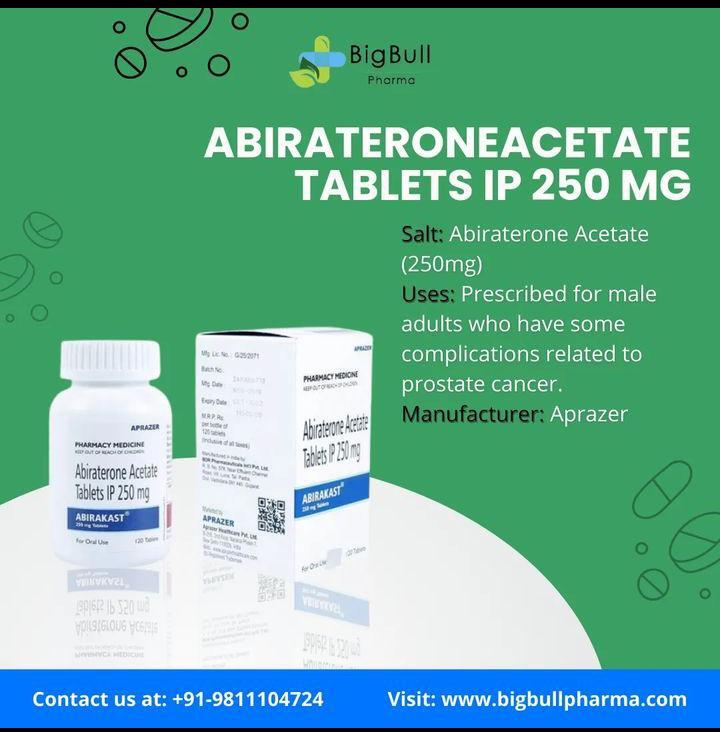 Abiraterone ACETATE Tablets 250 Mg