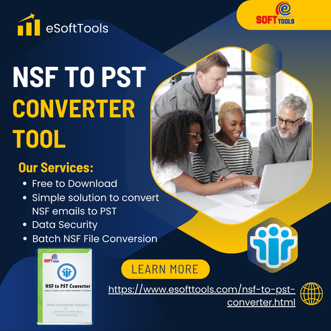   eSoftTools NSF to PST Converter Software