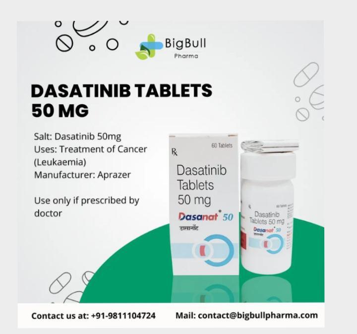 Dasatinib 50 Mg Tablet Price in india