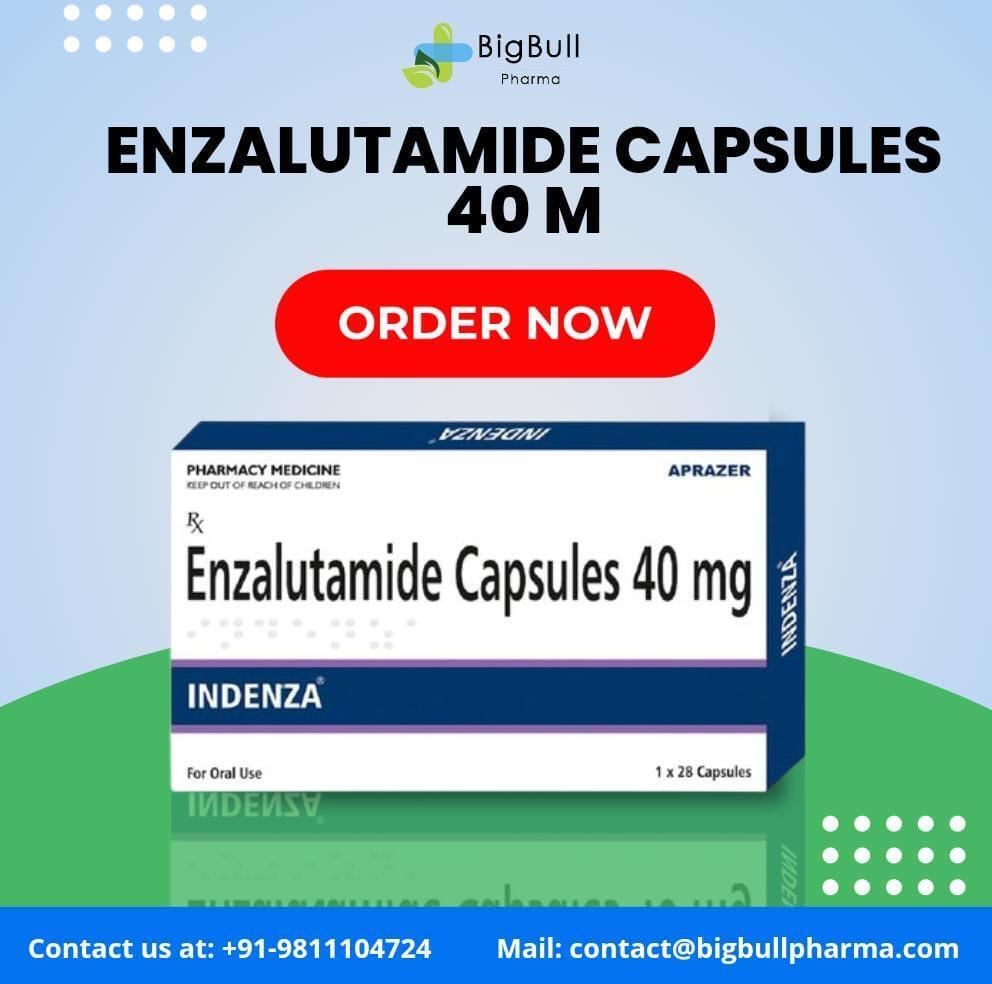 Indenza Enzalutamida Cápsulas 40 Mg En India