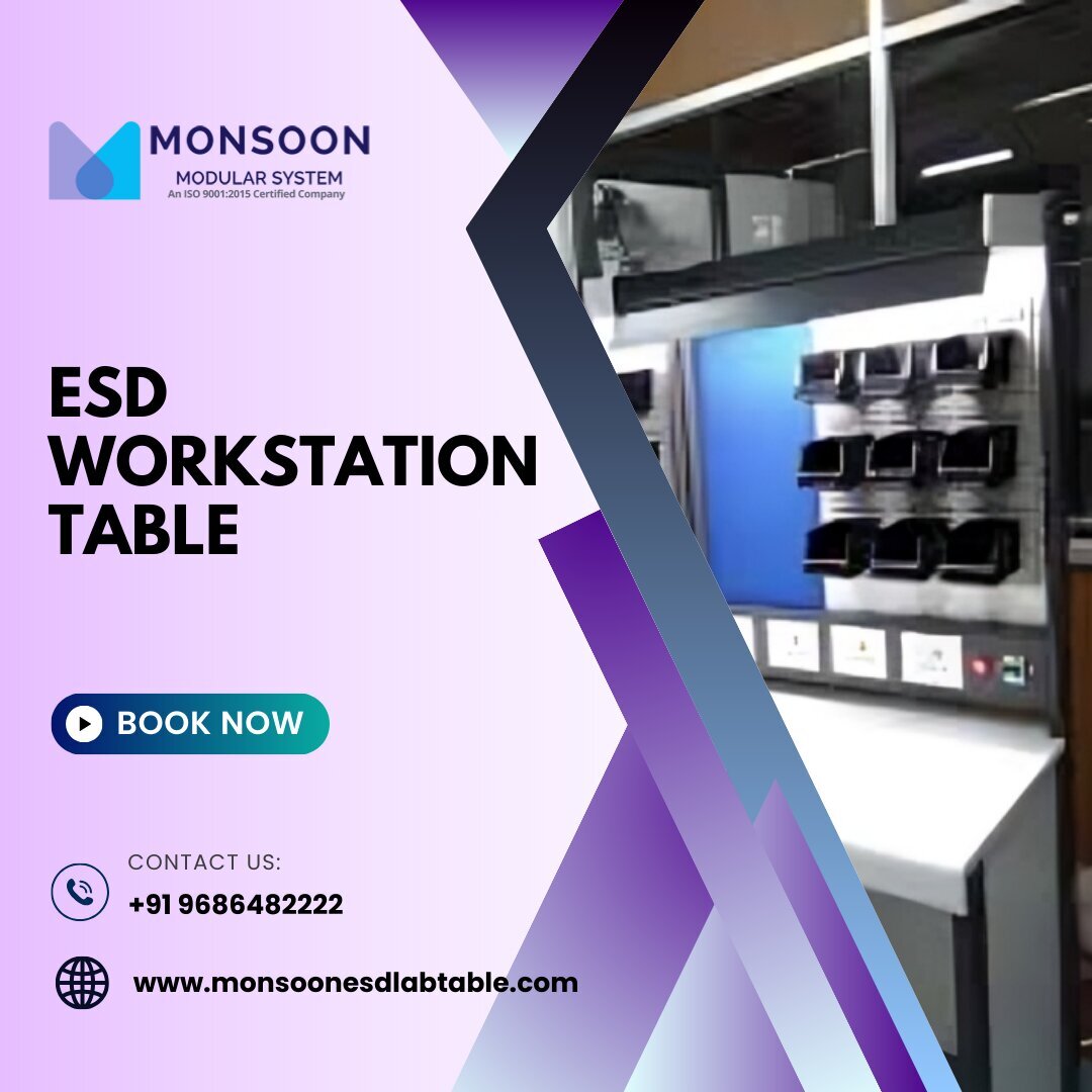ESD Workstation Table in Hyderabad-Monsoon ESD