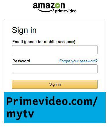 Primevideo.com/mytv | Please Enter Your Activation Code