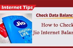 How To check JIO Data Balance-TechUnz