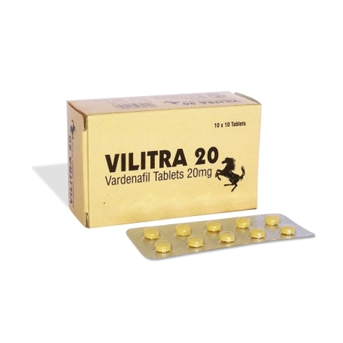 Vilitra 20 mg - Stronger vardenafil Erectile Dysfunction Pill | 