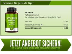 ACV Plus Keto Schweiz Preis, Pillen Bewertungen, Test &amp; Wo zu ka