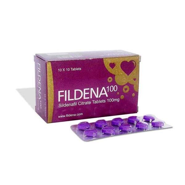 Fildena 100 Mg Tablets: Buy Fildena 100 (Sildenafil), Reviews