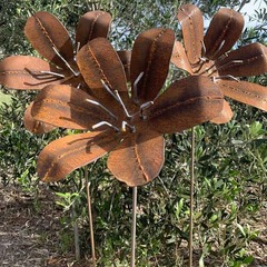 Metal Flowers Art, Sunflower, Steel Flower - Metal Garden |Melbo