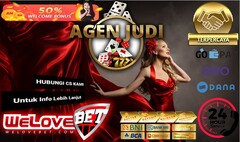 WeLoveBET Judi Slot Online Deposit Pulsa Terpercaya