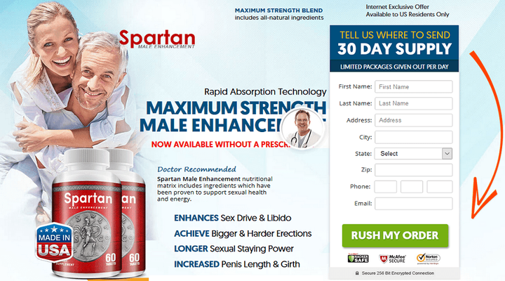 Spartan Male Enhancement: Get Better Stamina And Harder Erection