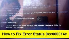 [Fixed] Windows 10 Error Code 0XC000014C | +1-877-977-6597