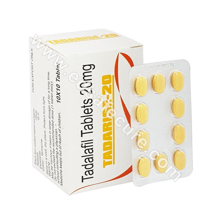 Buy Tadarise 20 Mg Online | Lowest Price + 50%Off At Tablet