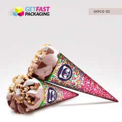 Get Wholesale Custom Cone Sleeves With Logo &amp; ice cream cone sle