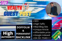 Lencpop: I will dofollow health guest post for $5 on fiverr.com