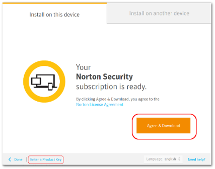 Norton.com/setup - Enter Product key - www.norton.com/setup