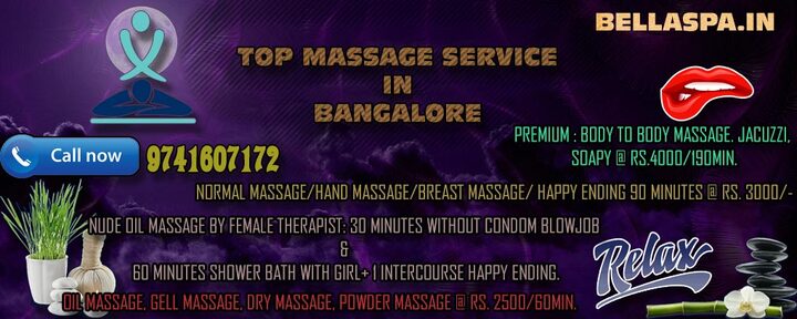 Body to Body Massage in bangalore,(college girls available)