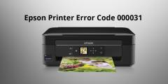 How to fix Epson Printer Error Code 000031 | Call 1-877-977-6597