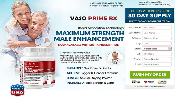 Vaso Prime RX Male Enhancement Reviews® *2020* - Scam or Legit?