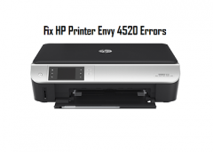 HP Printer Envy 4520 Errors