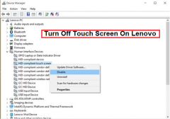 How To Turn Off Touch Screen On Lenovo Laptops? +1-877-977-6597