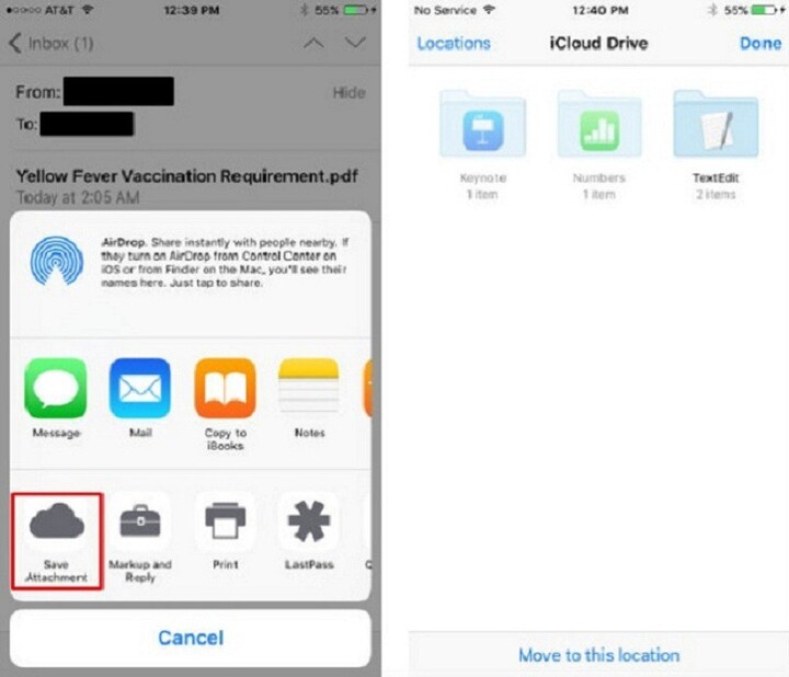 How to Save Email Attachments to Cloud on iOS Devices?