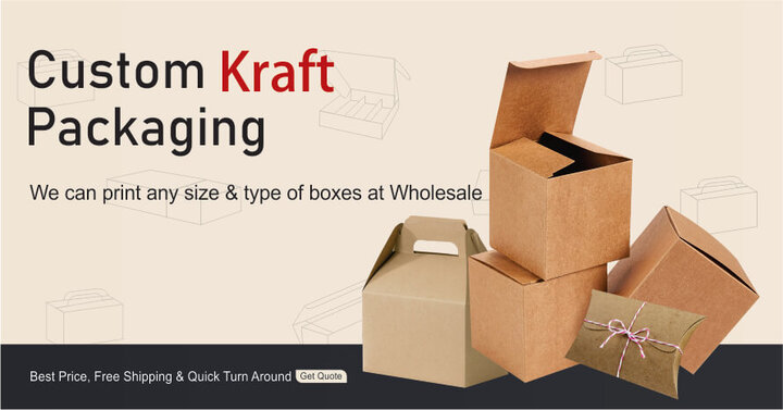 Kraft packaging Archives | Claws Custom Boxes