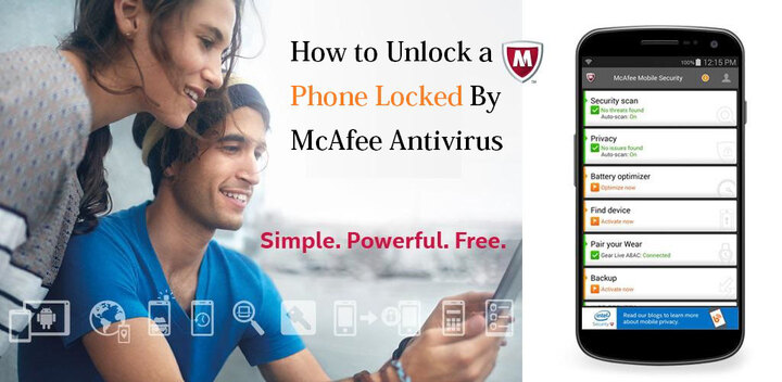 How to Unlock a Phone Locked By McAfee Antivirus