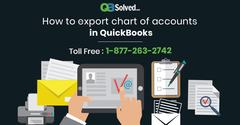 How to Export Chart of Accounts in QuickBooks? - QASolved