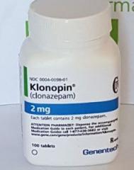 Clonazepam (Klonopin) Generic 1mg and 2mg