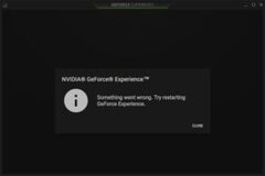 Solutions to Fix GeForce Experience Error Code 0x0001