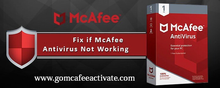 Fix McAfee not working on mac get solution