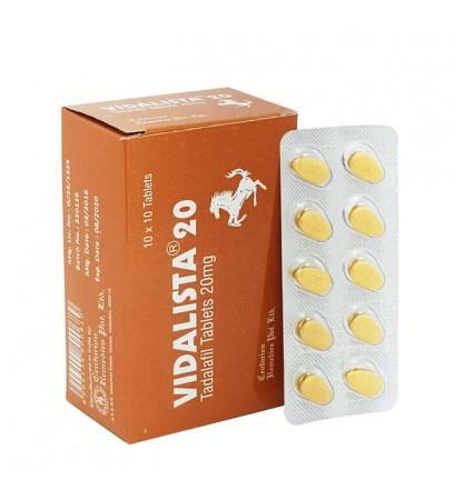 Vidalista 20® (Tadalafil) |Buy Vidalista 20 mg Online, Price, Re