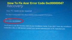 How to fix error code 0xc000000d windows 10? +1-877-977-6597