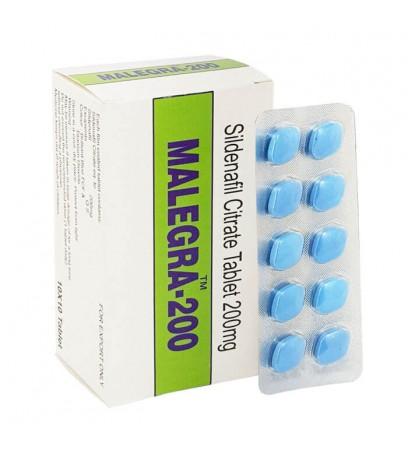 Malegra 200 mg, Malegra Side Effects, Uses, Reviews, Cost and Do