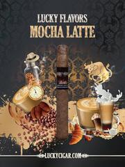 Flavored Cigars: Lucky Flavors Mocha Latte 5x42 Cigar