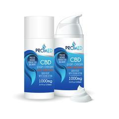 Isolate CBD Cream 1000mg for Pain | Promed CBD