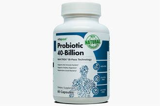 Probiotic Supplement Has No Pit Holes Whatsoever