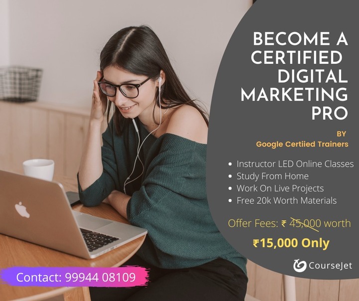 Enroll Now to Digital Marketing Certification Training Course