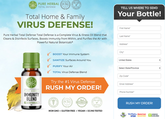 Pure Herbal Total Defense Immunity Blend Oil Reviews !