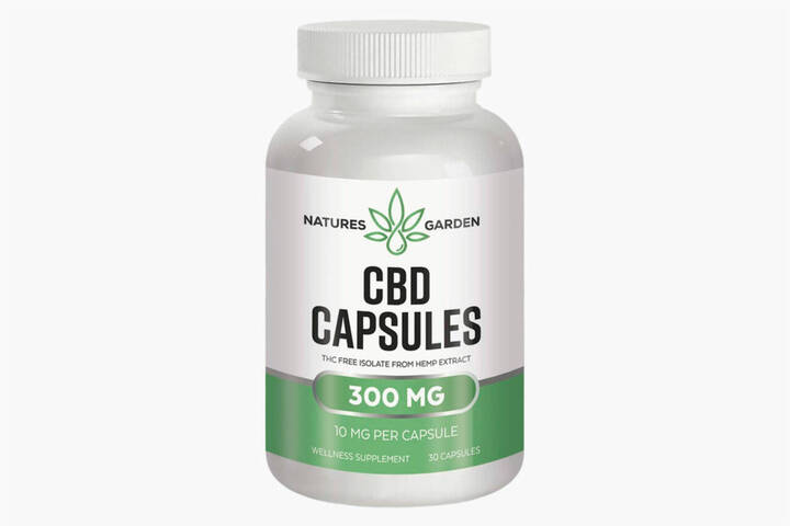 Natures Garden CBD Kapseln 300mg 