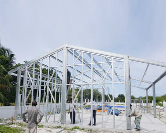 Steel structure develop in green environmental protection
